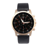 Relogio Masculino Geneva Leather Analog