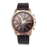 Relogio Masculino Geneva Leather Analog
