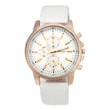 Relogio Masculino Geneva Leather Analog
