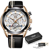 New LIGE Fashion Watch Men