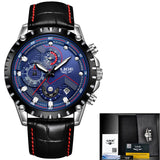 LIGE Watch Mens Top Brand Luxury